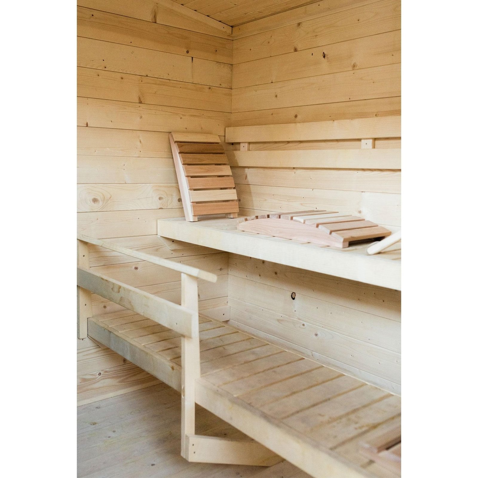 Almost Heaven Timberline 6-Person Outdoor Cabin Sauna - Image 8