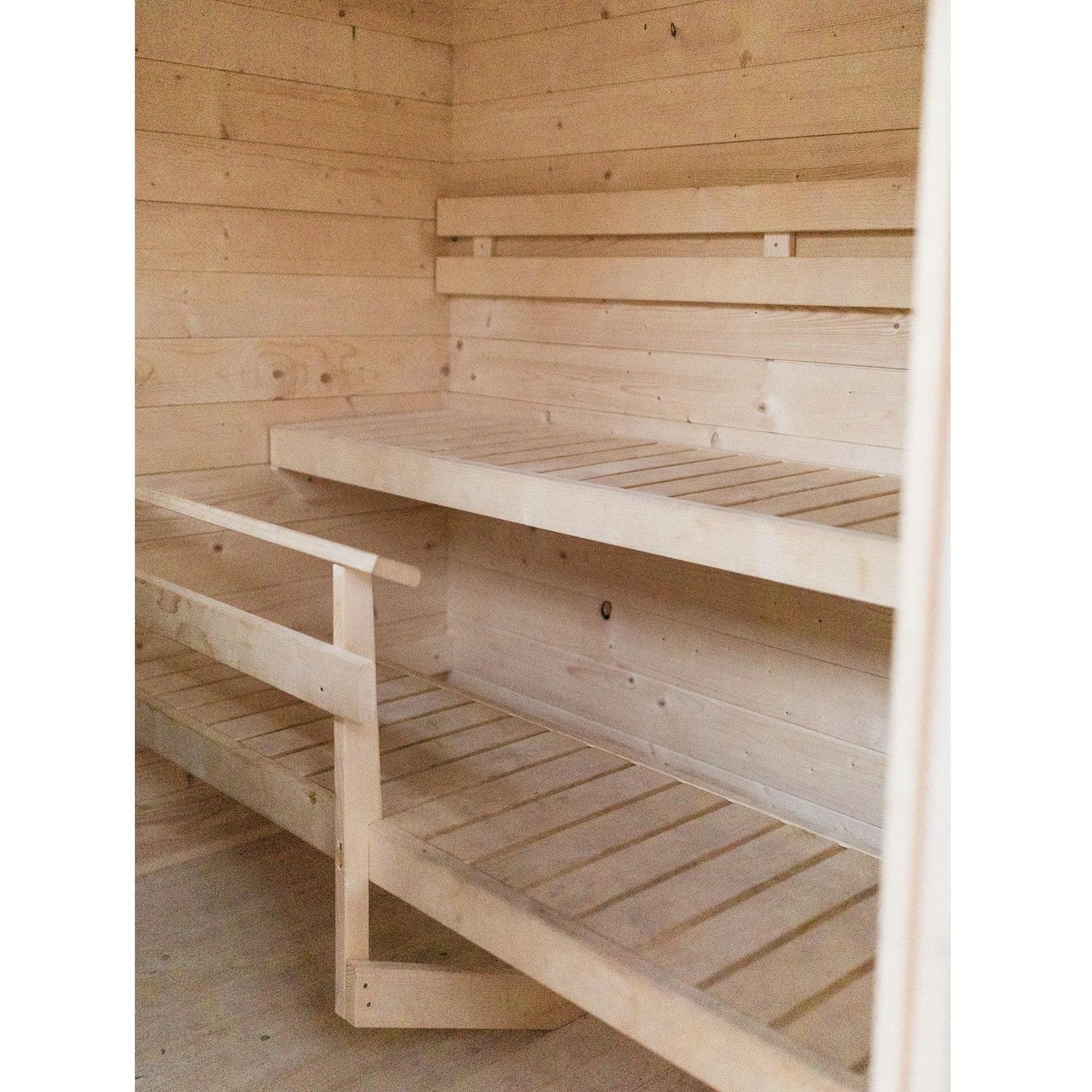 Almost Heaven Timberline 6-Person Outdoor Cabin Sauna - Image 12