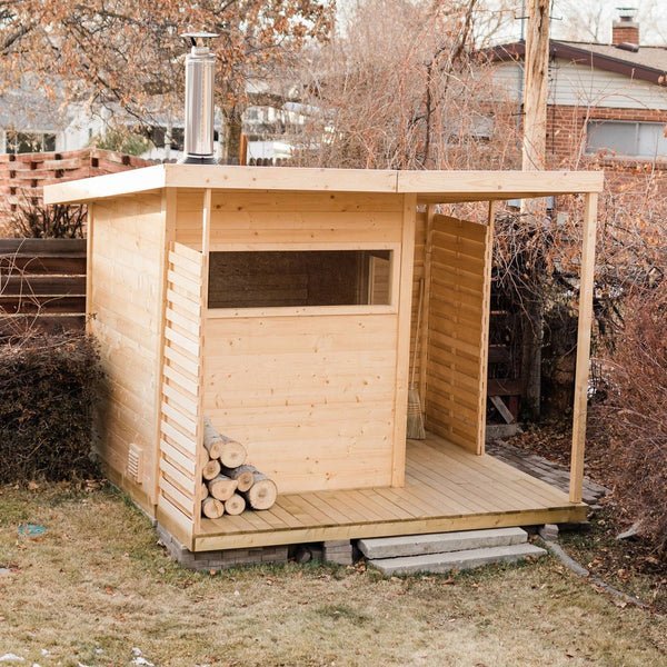 Almost Heaven Timberline 6-Person Outdoor Cabin Sauna
