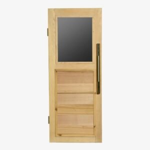 Almost Heaven Wood Sauna Door w/ Window