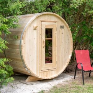 Dundalk Leisurecraft Harmony 2-4 Person Barrel Sauna