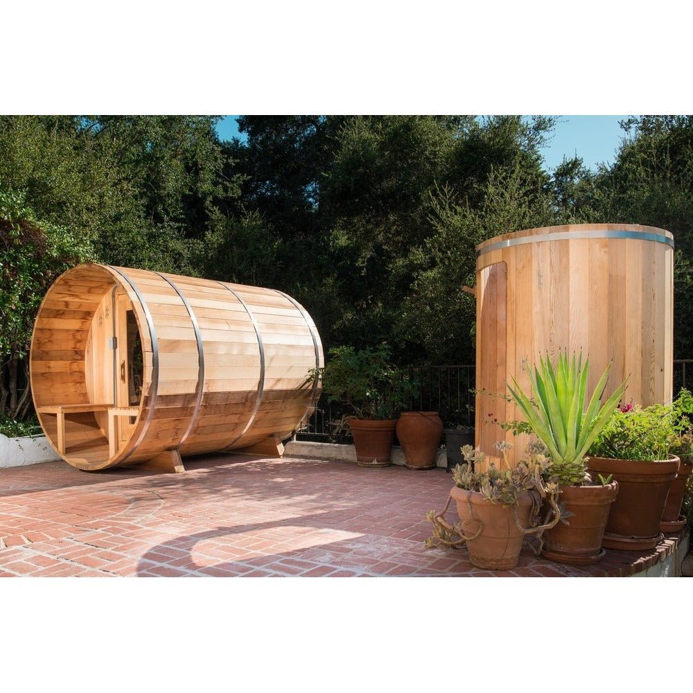 Dundalk Leisurecraft Rainbow Outdoor Shower (Knotty/Clear Red Cedar) - Image 10