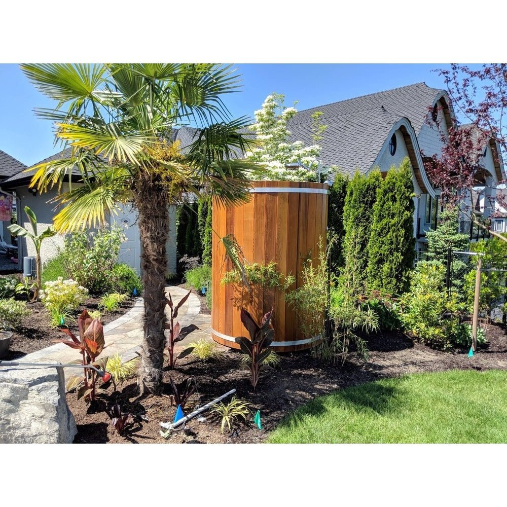 Dundalk Leisurecraft Rainbow Outdoor Shower (Knotty/Clear Red Cedar) - Image 18