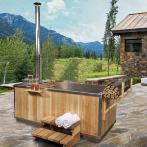 Dundalk Leisurecraft Starlight Wood-Burning Hot Tub
