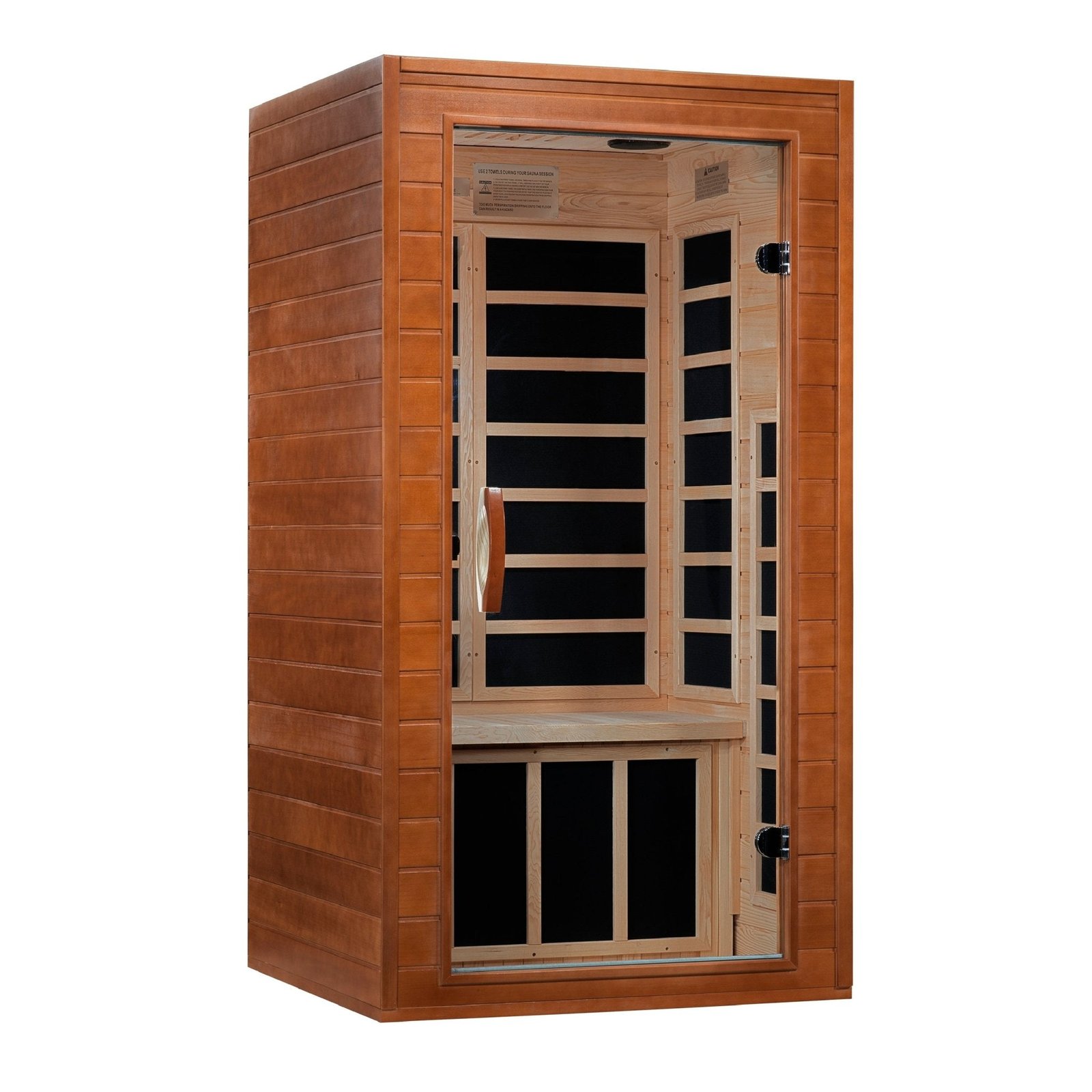 Dynamic Saunas Avila Elite 1-2 Person Ultra-Low EMF Far Infrared Sauna - Image 3