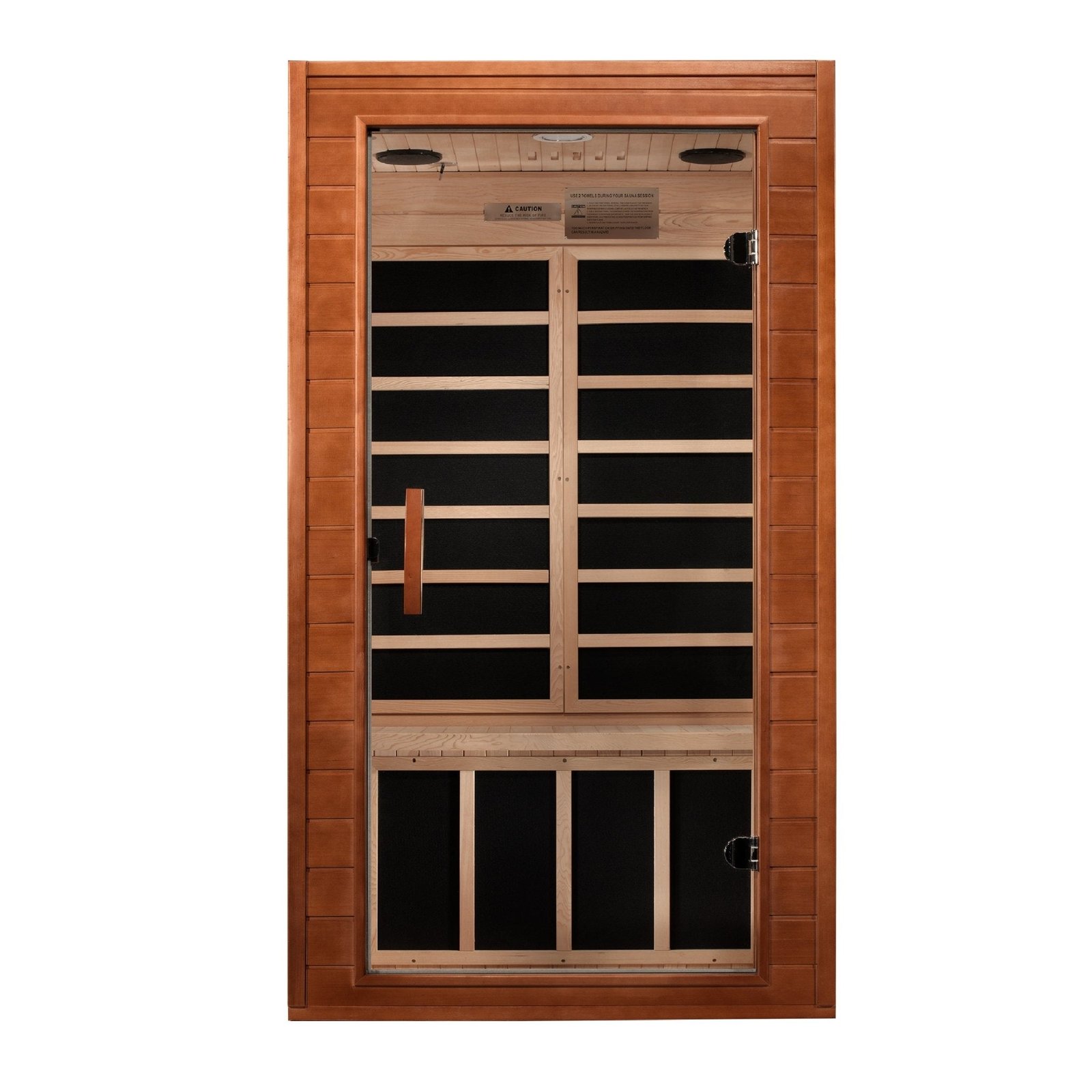 Dynamic Saunas Avila Elite 1-2 Person Ultra-Low EMF Far Infrared Sauna - Image 2