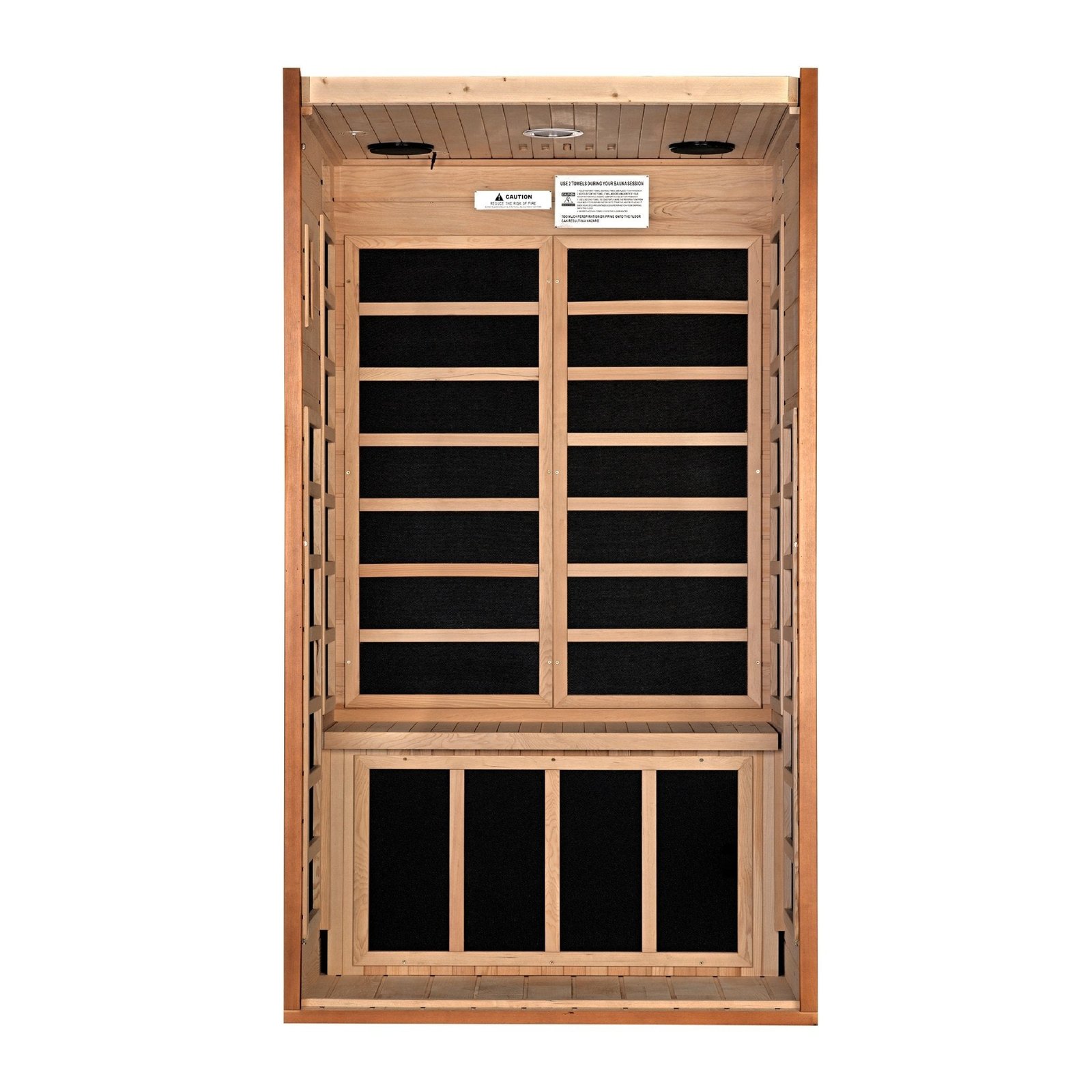 Dynamic Saunas Avila Elite 1-2 Person Ultra-Low EMF Far Infrared Sauna - Image 4