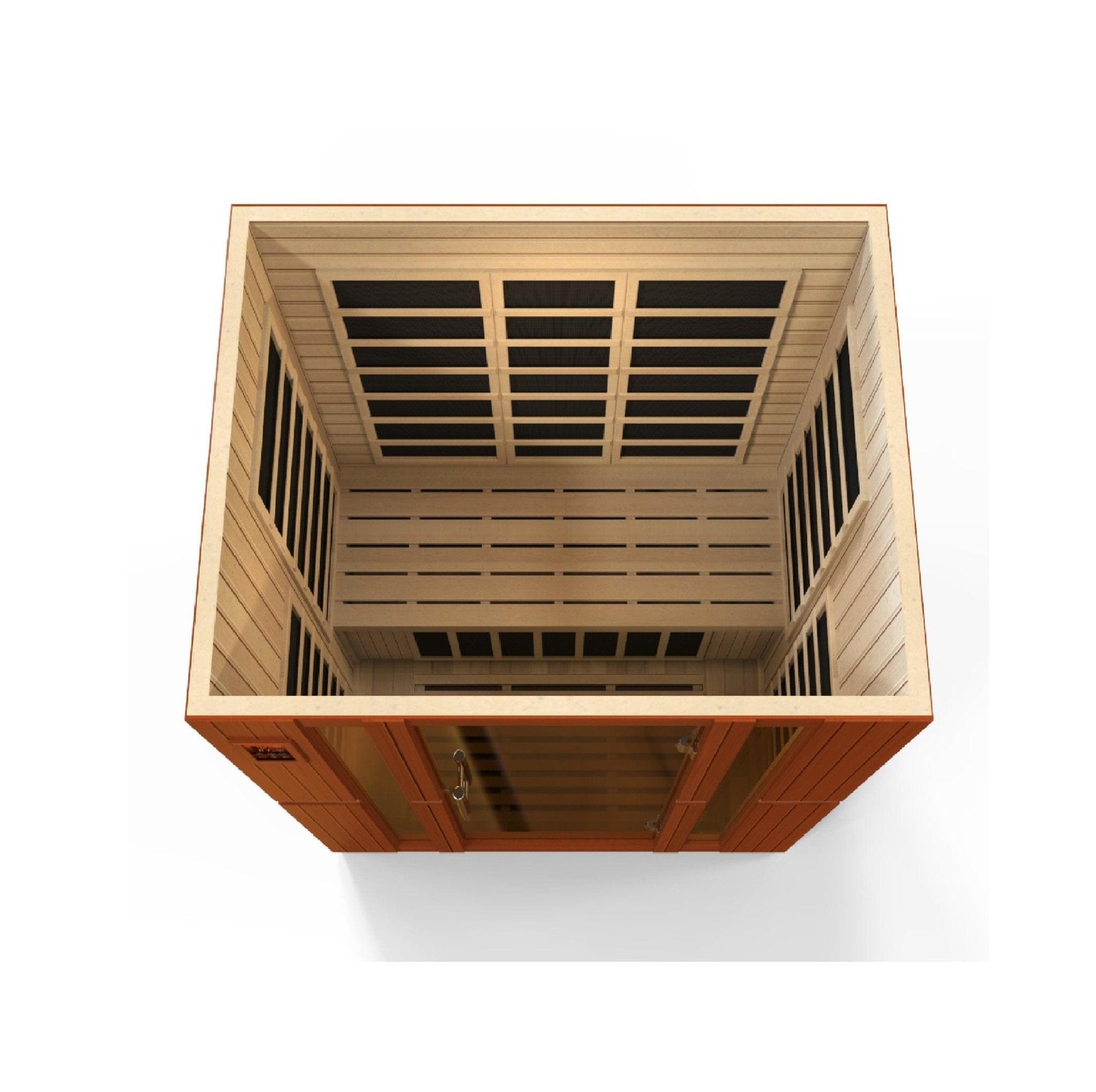Dynamic Saunas Bellagio 3-Person Low EMF FAR Infrared Sauna - Image 6
