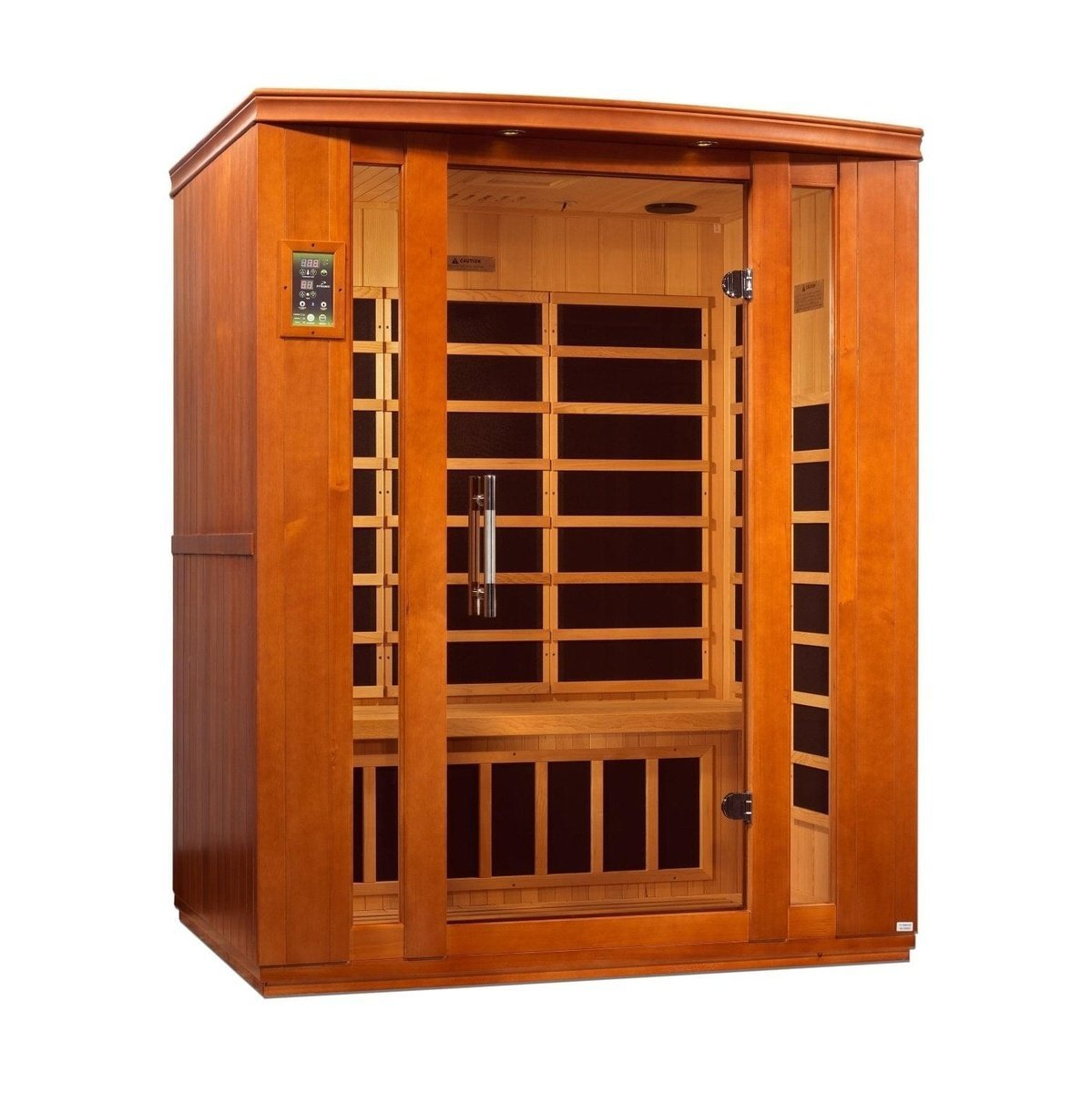 Dynamic Saunas Bellagio 3-Person Low EMF FAR Infrared Sauna - Image 3