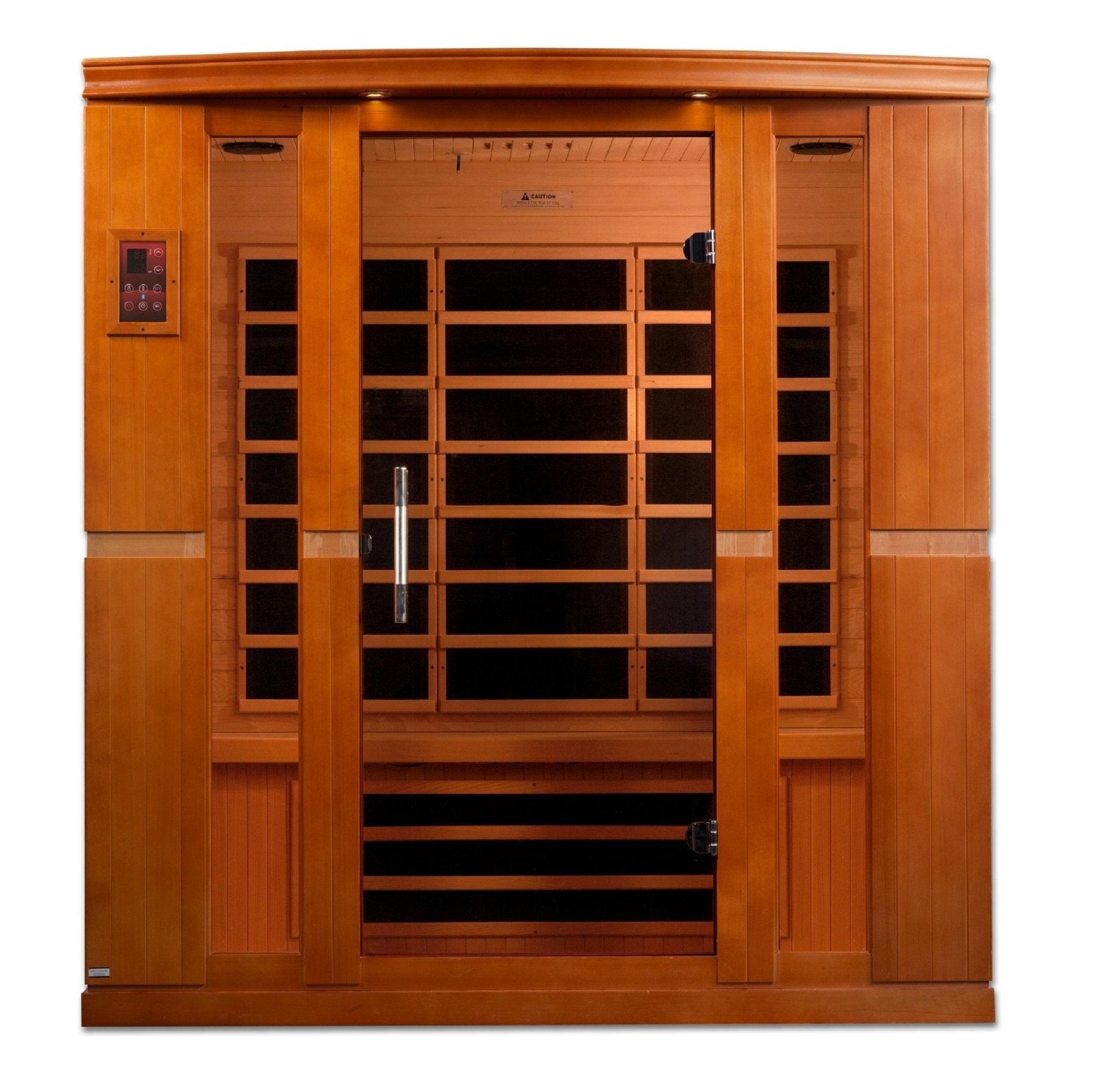 Dynamic Saunas Bergamo 4-Person Low EMF FAR Infrared Sauna - Image 2