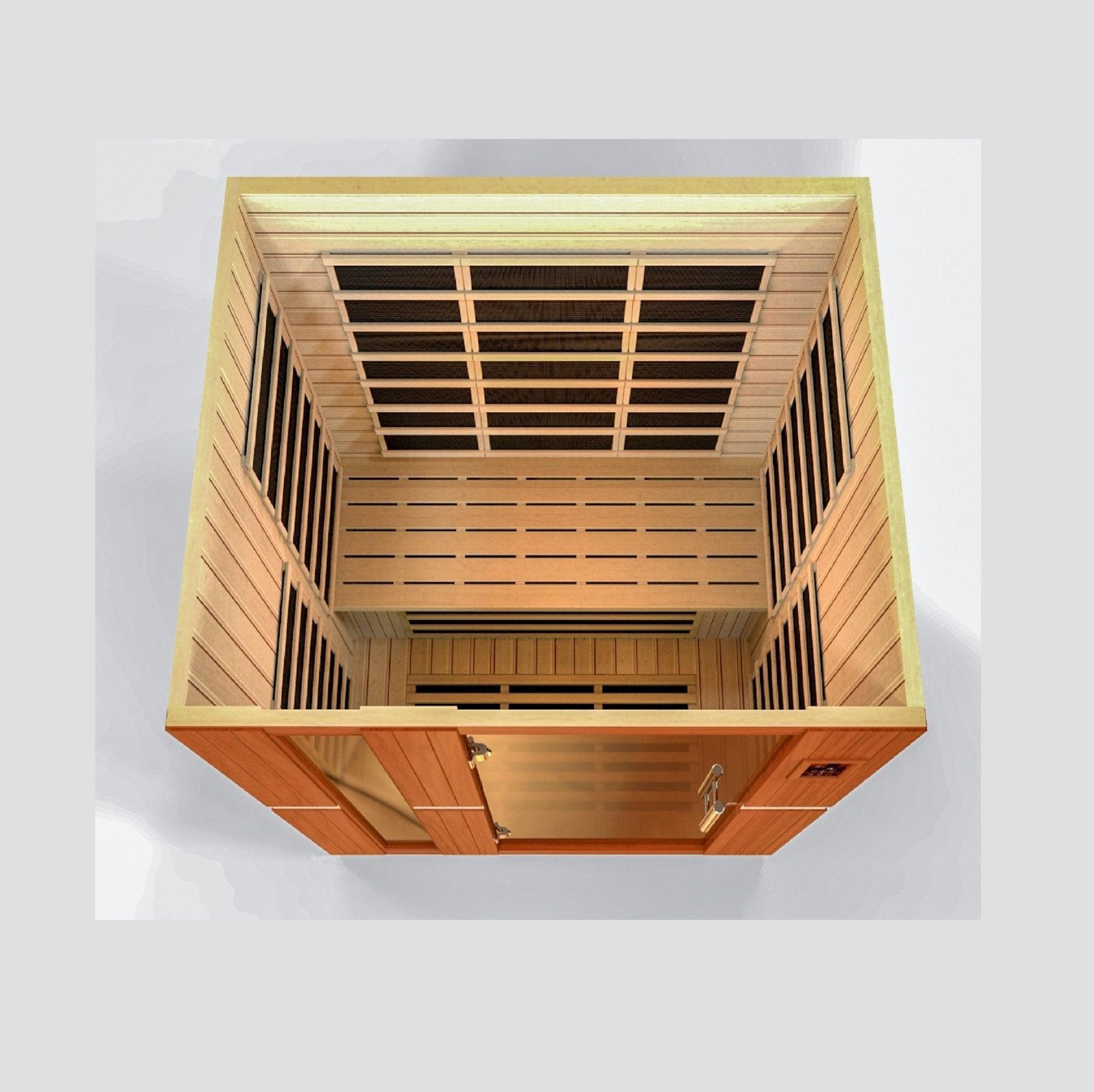 Dynamic Saunas Lugano 3-Person Low EMF FAR Infrared Sauna - Image 4