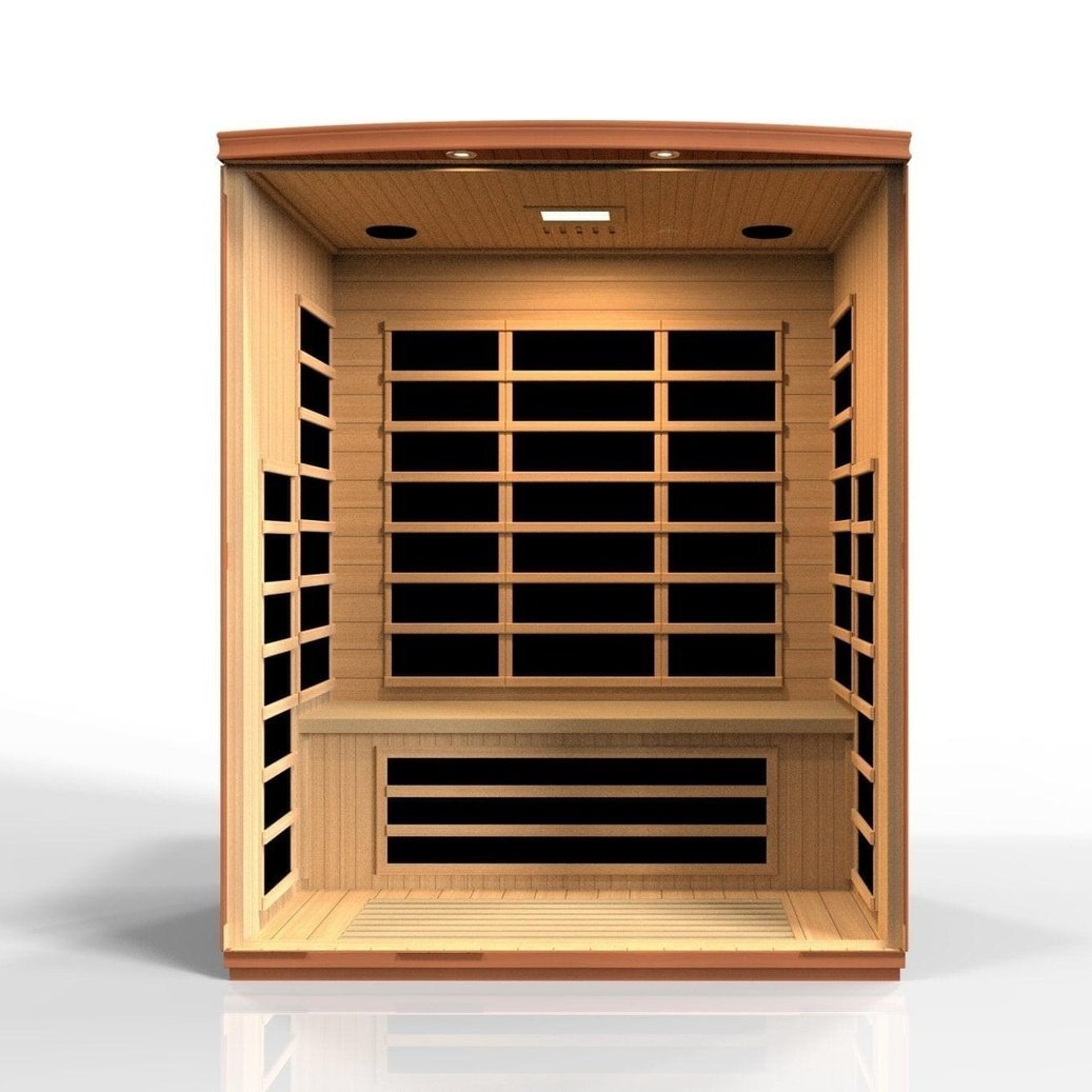 Dynamic Saunas Lugano 3-Person Low EMF FAR Infrared Sauna - Image 3