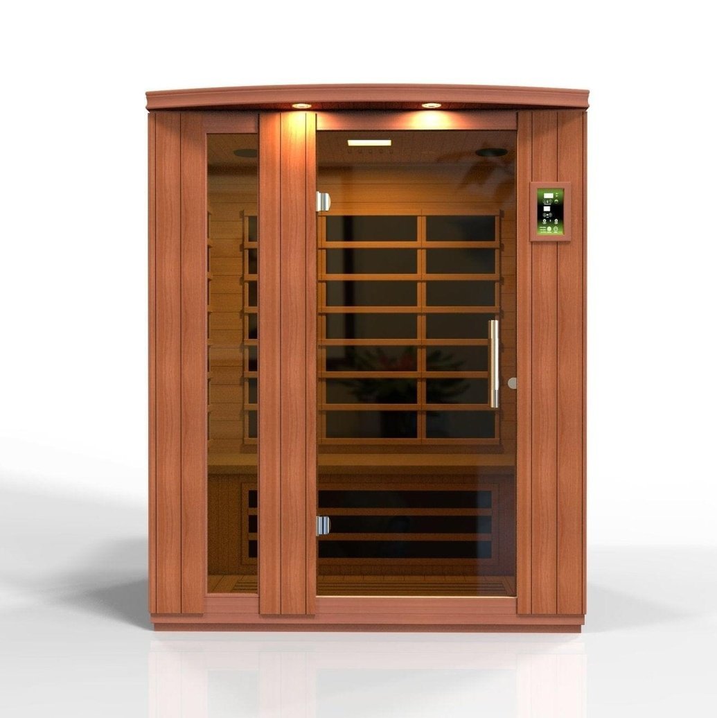 Dynamic Saunas Lugano 3-Person Low EMF FAR Infrared Sauna - Image 2