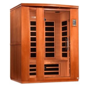 Dynamic Saunas Lugano Elite 3-Person Ultra-Low EMF Far Infrared Sauna