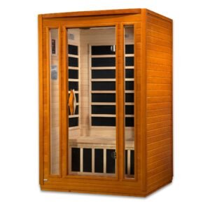 Dynamic Saunas San Marino 2-Person Ultra-Low EMF FAR Infrared Sauna