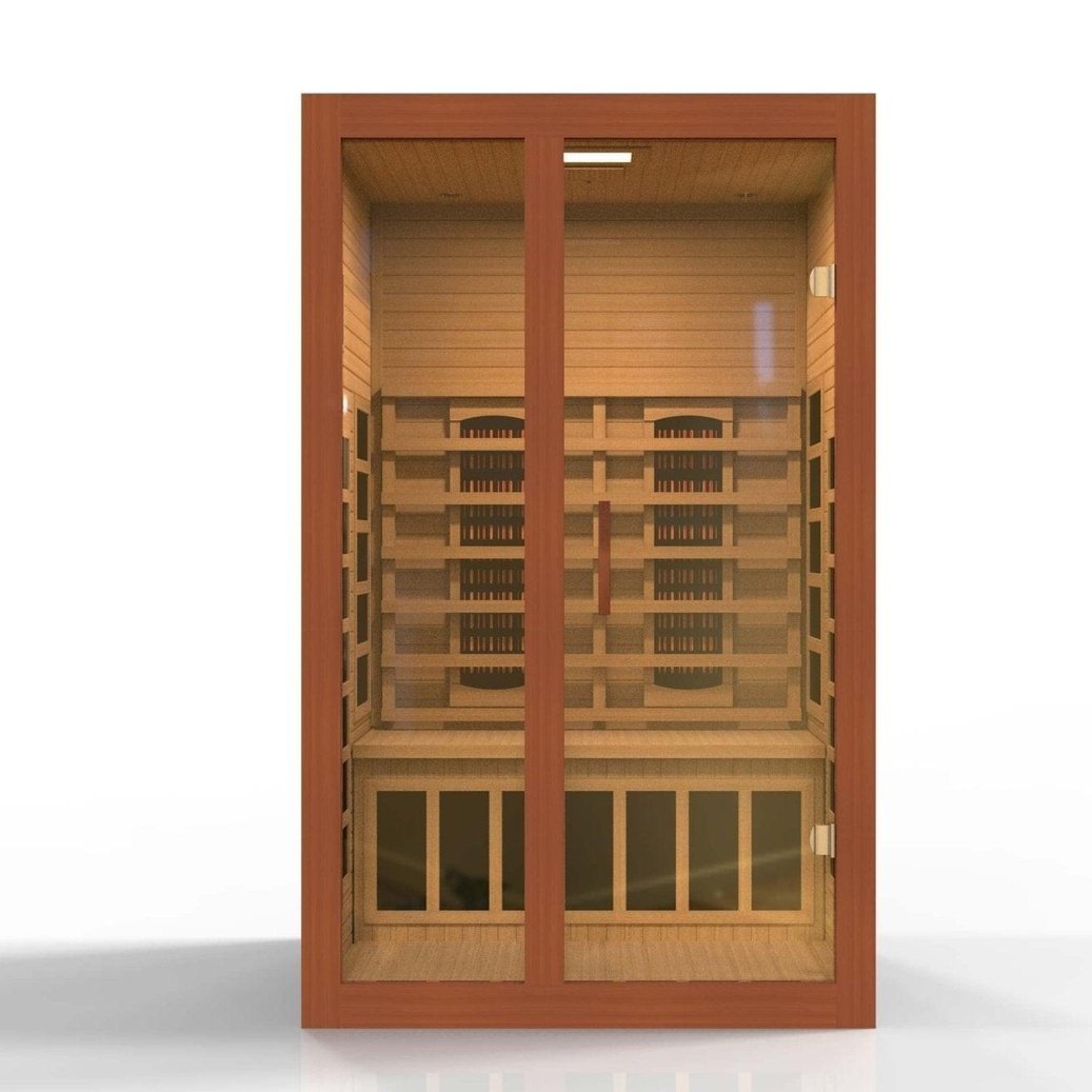 Dynamic Saunas Santiago 2-Person Full Spectrum FAR Infrared Sauna - Image 2