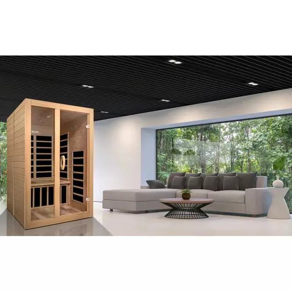 Dynamic Saunas Santiago 2-Person Low EMF Far Infrared Sauna - Image 11