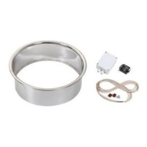 Embedding Flange w/ LED-Lighting for Harvia Cilindro Half Series 11kW Sauna Heater
