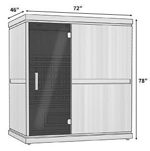 Finnmark FD-3 Full Spectrum 4-Person Infrared Sauna - Image 11