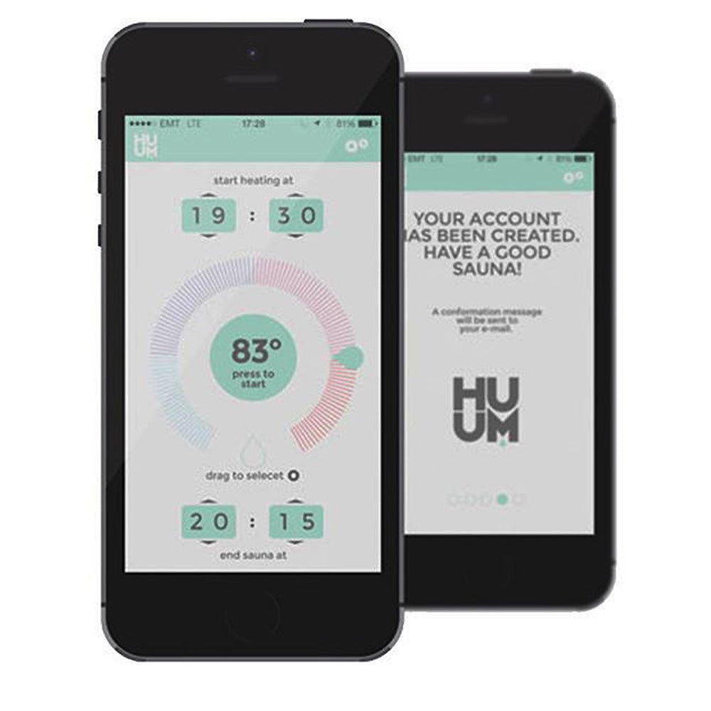 HUUM UKU Mirror WiFi Sauna Control Unit - Image 6