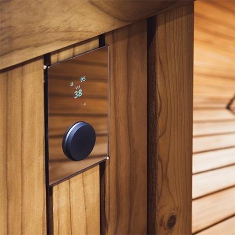 HUUM UKU Mirror WiFi Sauna Control Unit - Image 2
