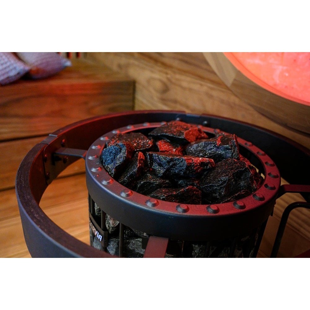 Harvia Black Vulcanite Sauna Stones 5-10cm / 20 kg AC3040 - Image 3