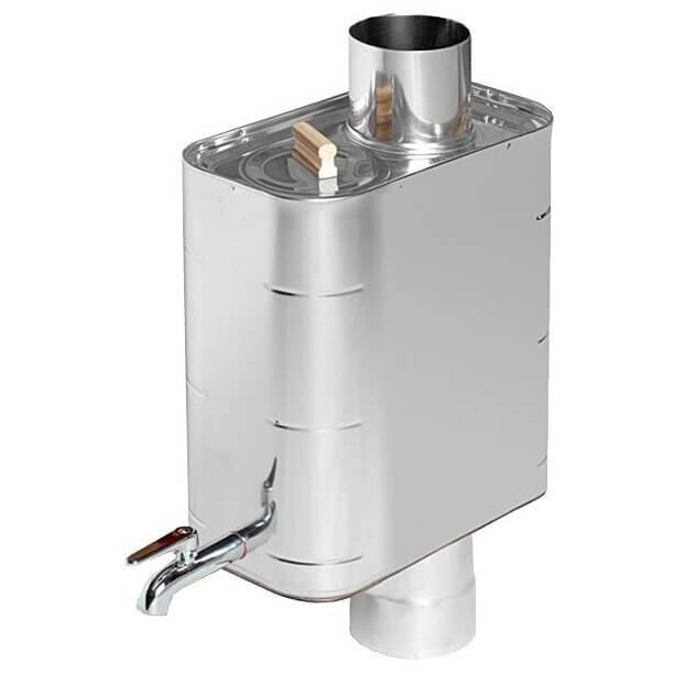 Harvia Pro 20 Deluxe Wood Burning Stove Kit - Stainless Steel - Image 3