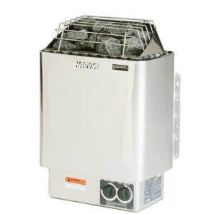 Harvia KIP45B 4.5 kW Electric Sauna Heater w/ Built-in Controls