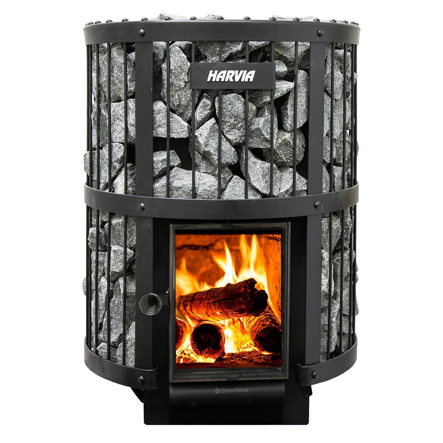 Harvia Legend 240 Greenflame Wood-Burning Sauna Stove - Image 2