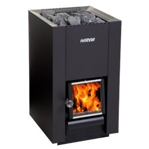 Harvia Linear 18 Compact Wood-Burning Sauna Stove