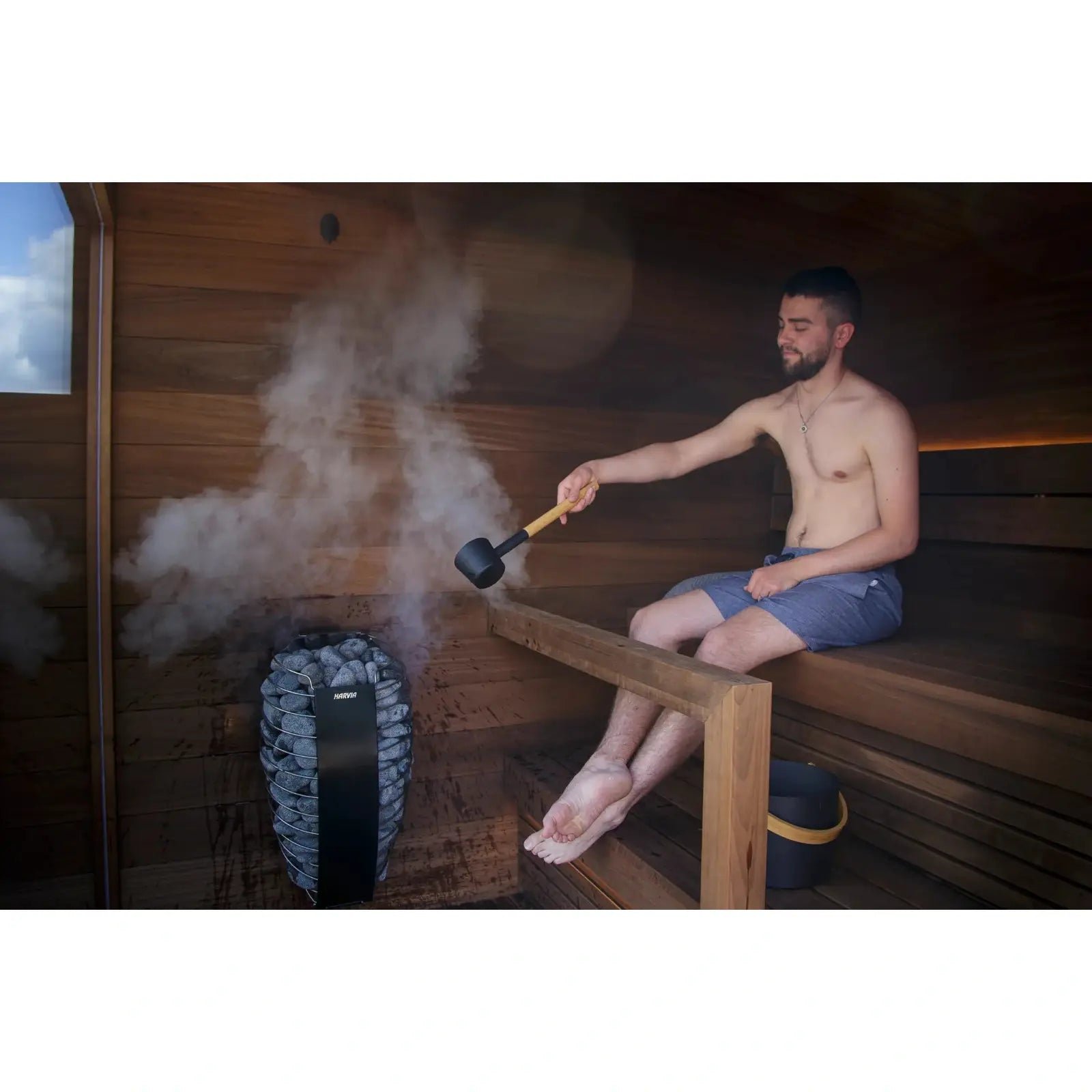 Harvia Spirit SP80E 8 kW Electric Sauna Heater - Image 5