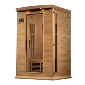 Maxxus 2-Person Near-Zero EMF FAR Infrared Sauna MX-K206-01-ZF