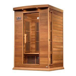 Maxxus 2-Person Cedar Near-Zero EMF FAR Infrared Sauna MX-K206-01-ZF CED