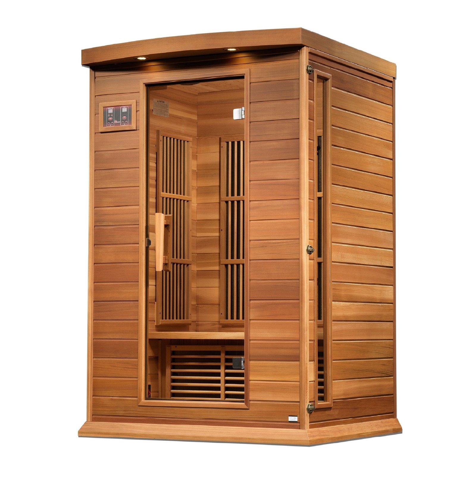 Maxxus 2-Person Cedar Near-Zero EMF FAR Infrared Sauna MX-K206-01-ZF CED