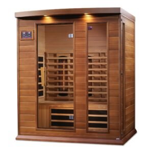 Maxxus 3-Person Full Spectrum Near-Zero EMF FAR Infrared Sauna MX-M306-01-FS CED