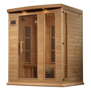Maxxus 3-Person Near-Zero EMF FAR Infrared Sauna MX-K306-01-ZF
