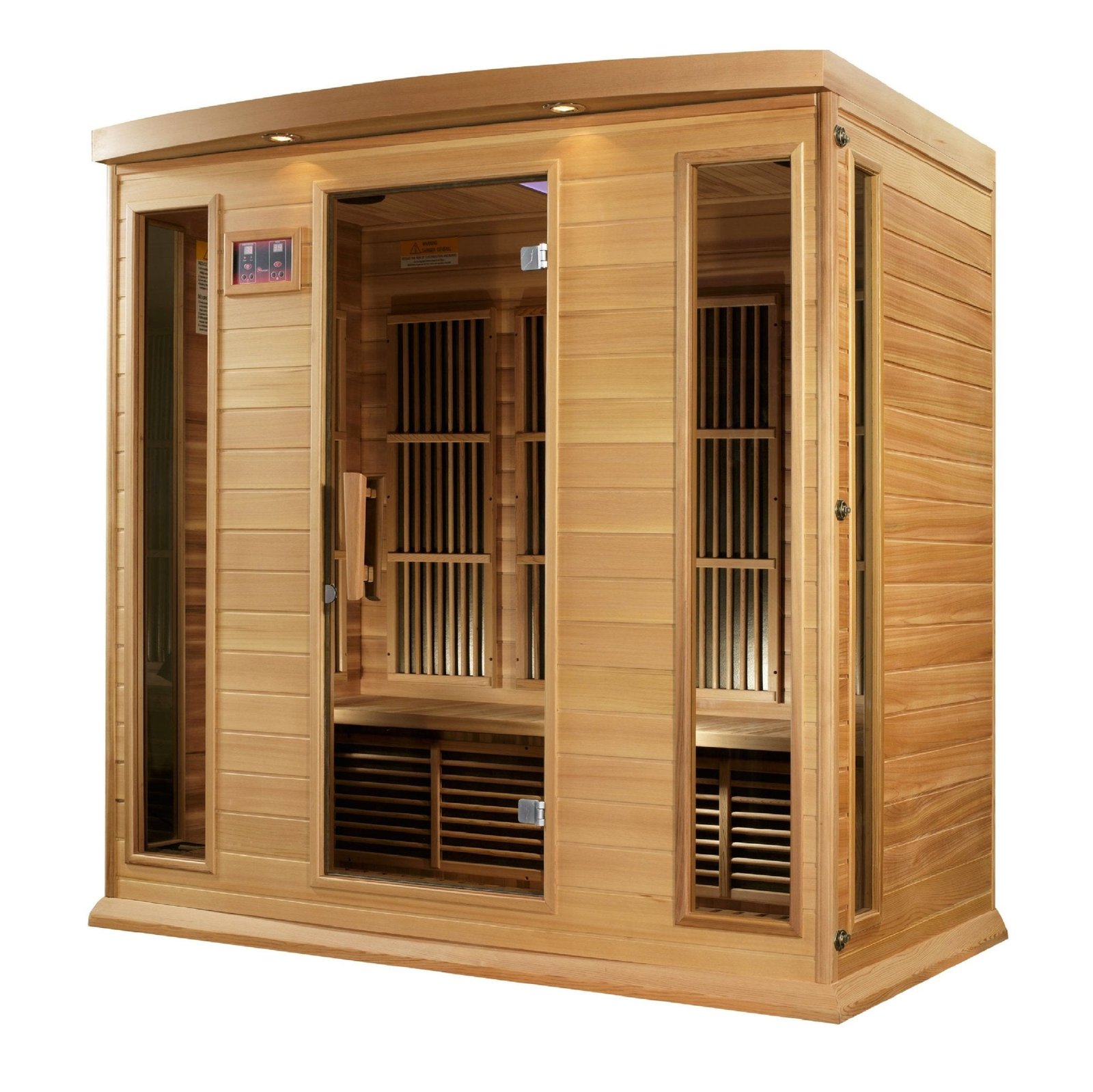 Maxxus 4-Person Cedar Low EMF FAR Infrared Sauna MX-K406-01 CED