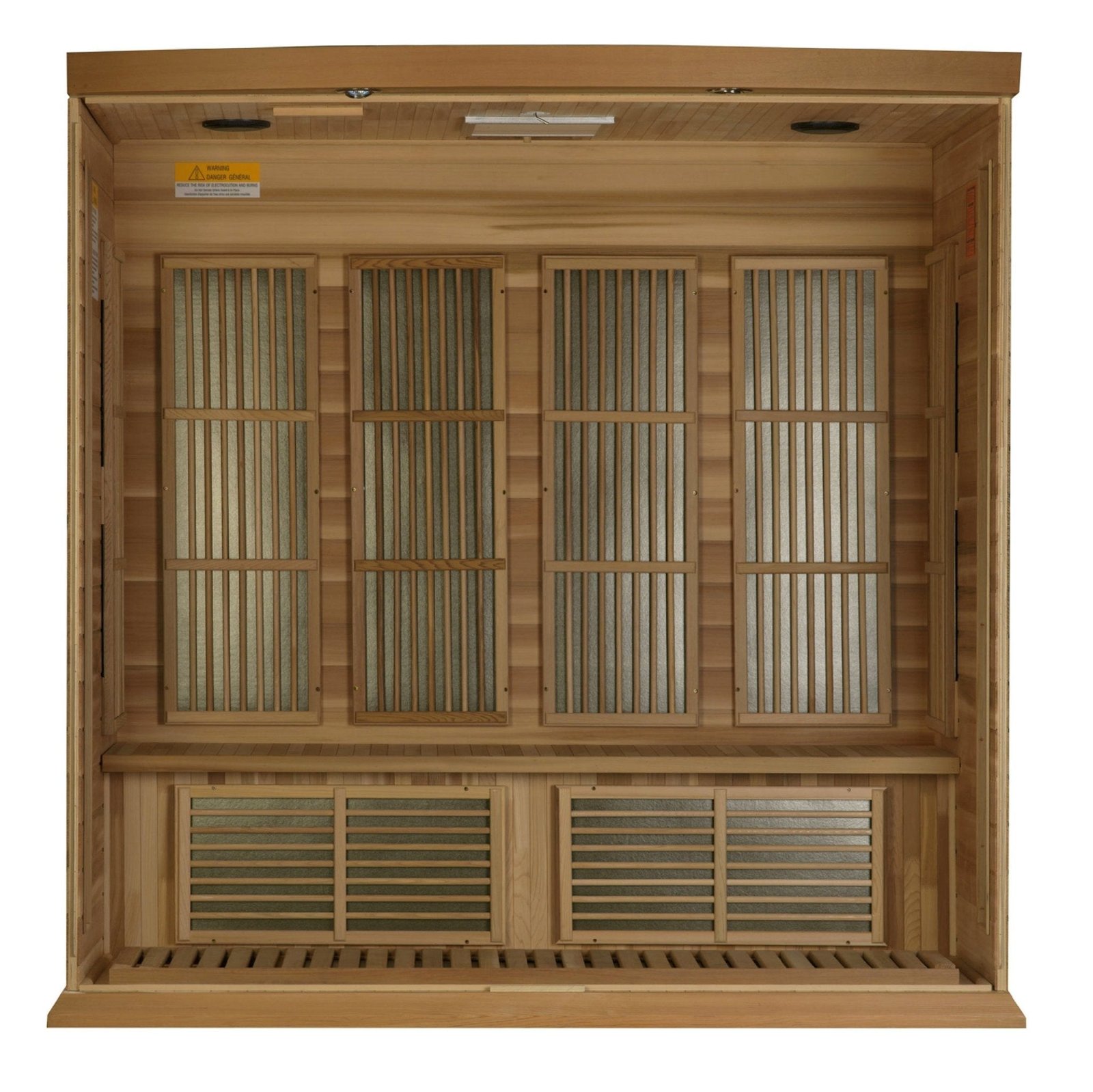 Maxxus 4-Person Cedar Low EMF FAR Infrared Sauna MX-K406-01 CED - Image 4