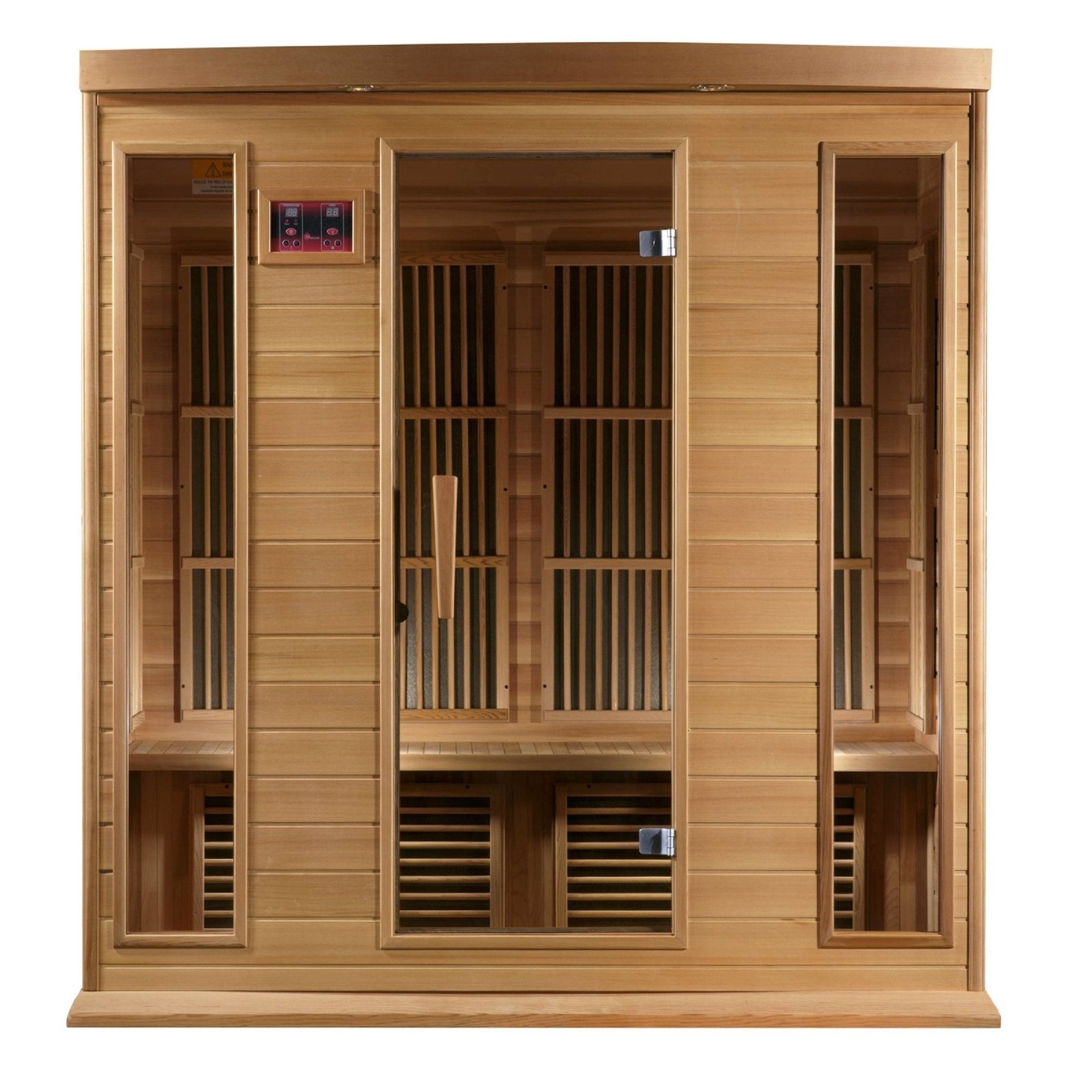 Maxxus 4-Person Cedar Low EMF FAR Infrared Sauna MX-K406-01 CED - Image 2