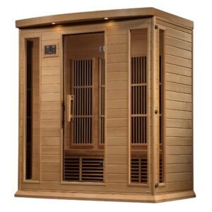 Maxxus 4-Person Near-Zero EMF FAR Infrared Sauna MX-K406-01-ZF