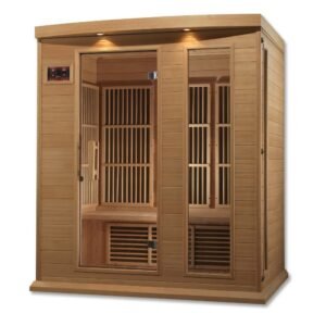 Maxxus 3-Person Low EMF Far Infrared Sauna - MX-K306-01