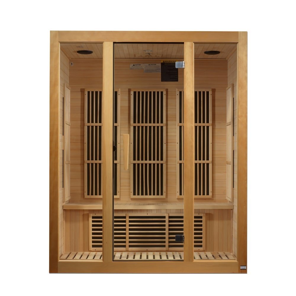 Maxxus Bellevue 3-Person Low EMF FAR Infrared Sauna - Image 2
