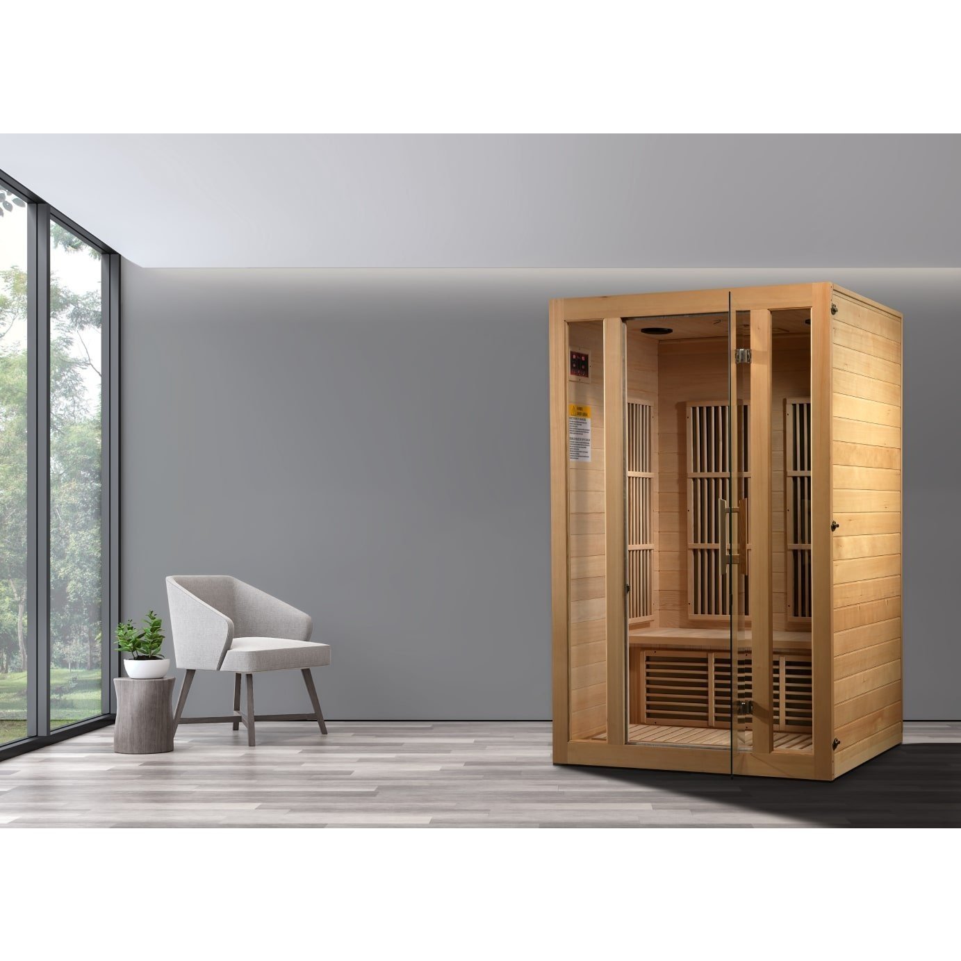 Maxxus Seattle 2-Person Low EMF Far Infrared Sauna - Image 7