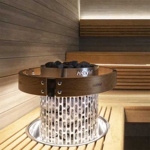 Safety Railing HPC3 for Harvia Cilindro Half Series 6/8kW Sauna Heaters