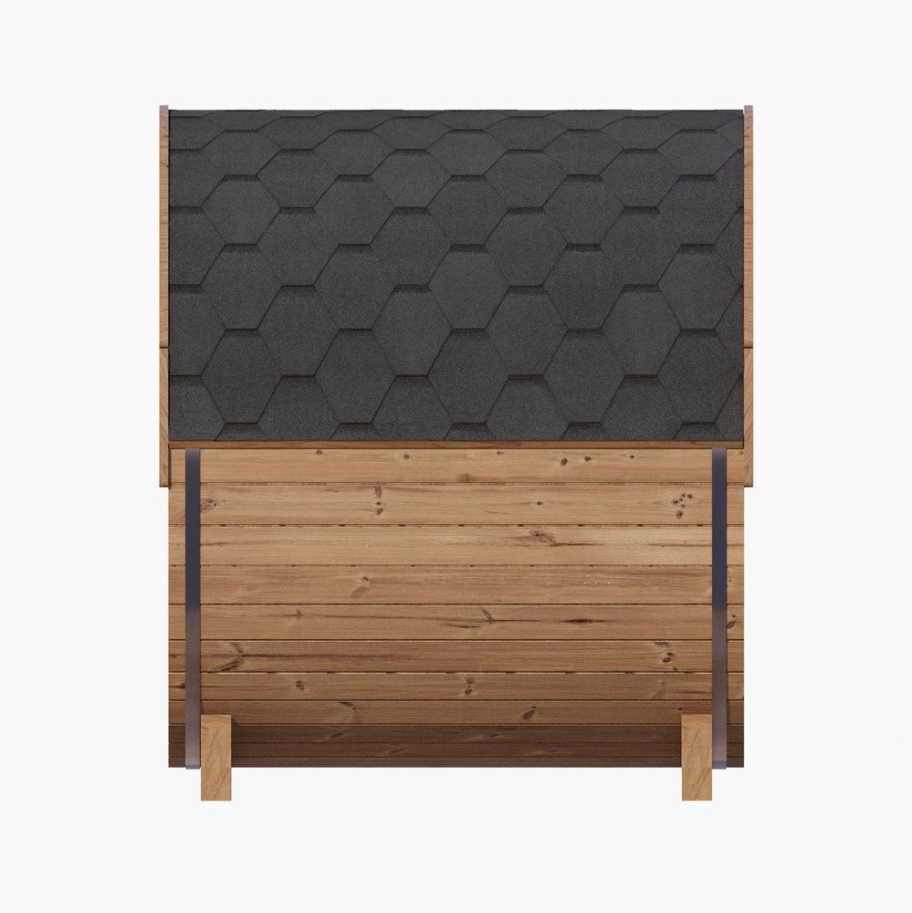SaunaLife E6 3-Person Barrel Sauna, 59"x81" - Image 3