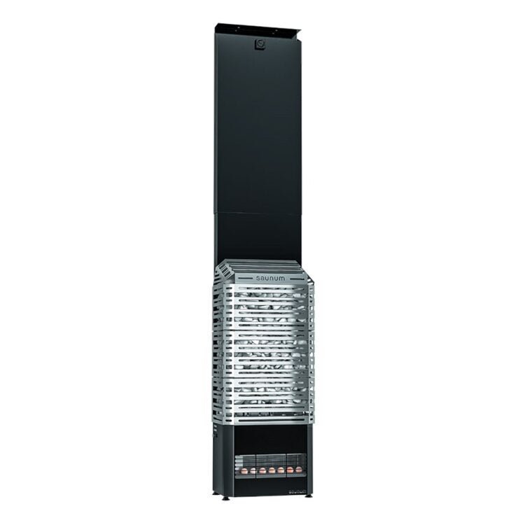 Saunum AIR 5 Sauna Heater, 4.8 w/ Climate Equalizer - Stainless